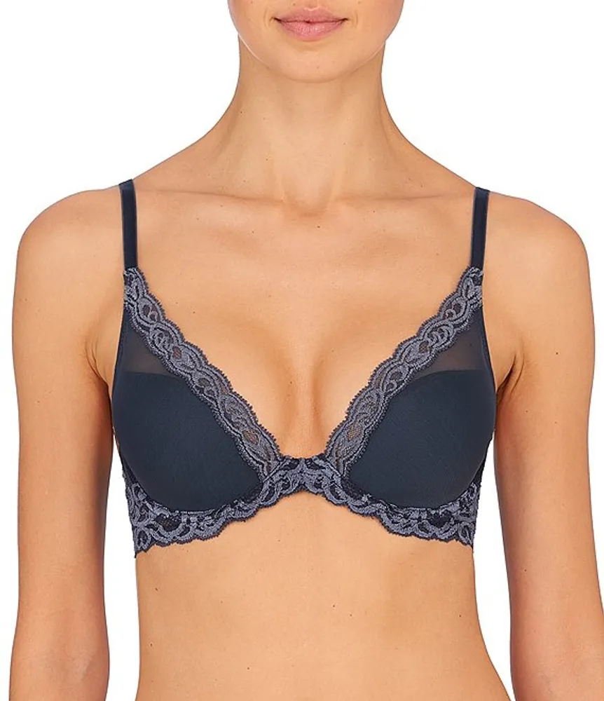 Natori Feathers Contour Dramatic Plunge T-Shirt Bra