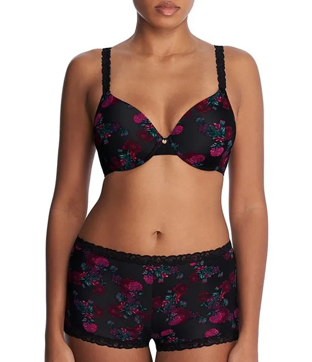 Natori Pure Luxe Floral Print Seamless Full-Busted Underwire U