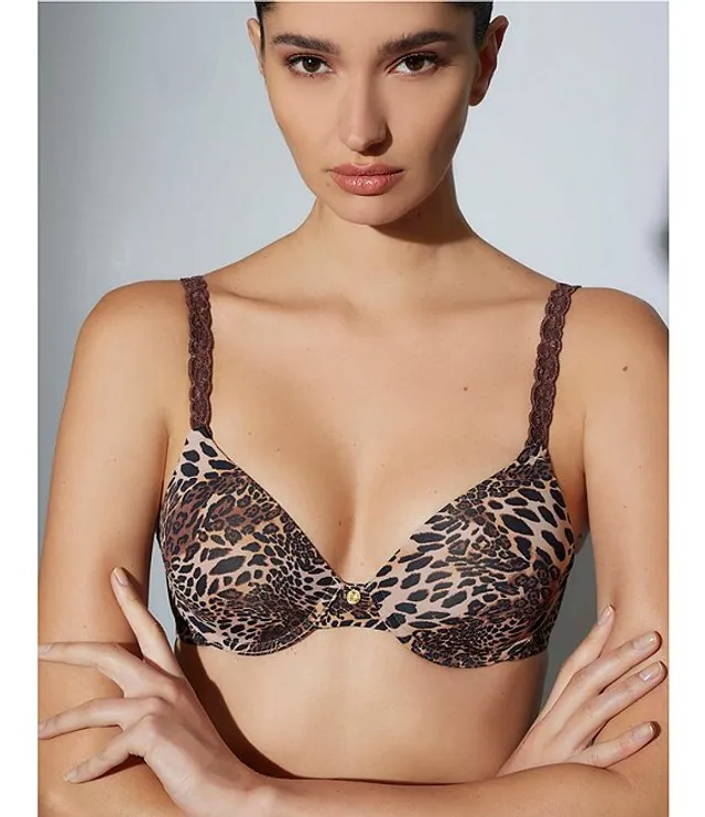 Soma Stunning Support Smooth Full Coverage Bra, Divine Leopard Mini Nude