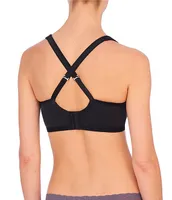 Natori Yogi Seamless Convertible U-Back to Racerback Full-Busted Contour Underwire Sports Bra