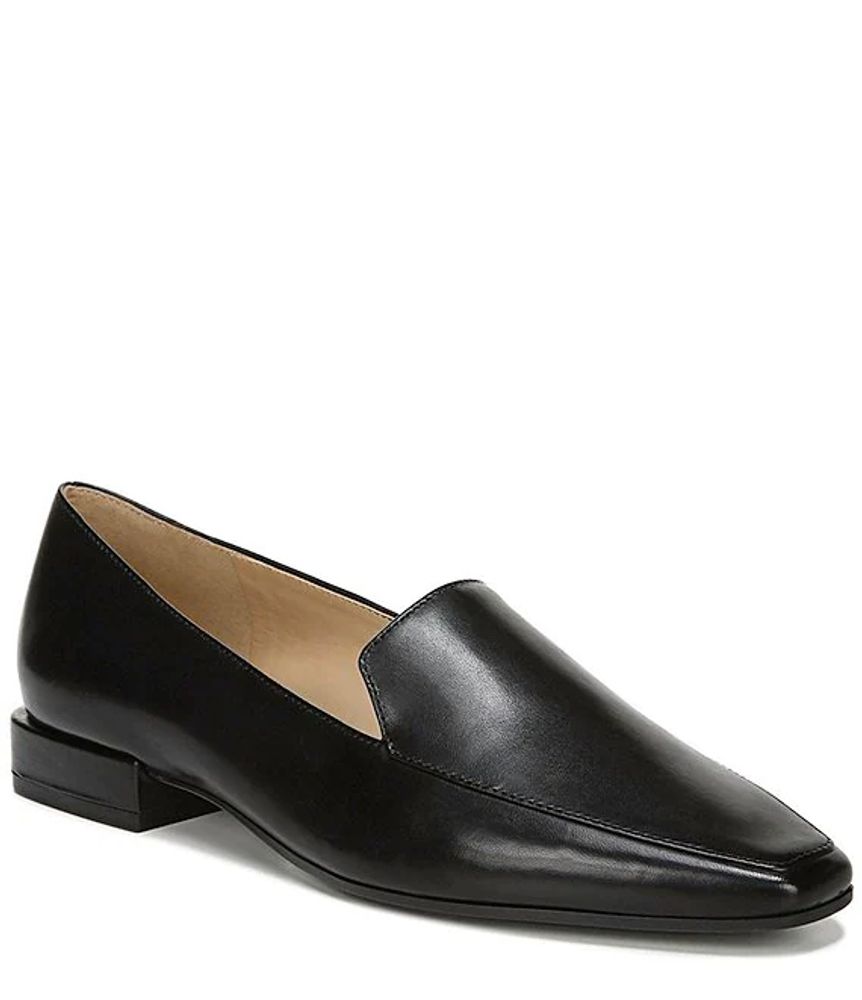 Naturalizer Clea Leather Block Heel Loafers | The Shops at Willow Bend