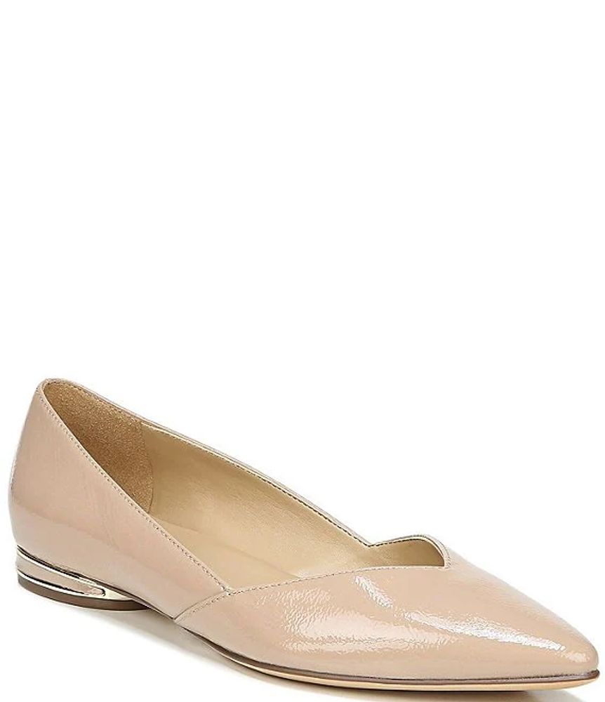 Naturalizer Havana Crinkle Patent Leather Dress Flats | Pueblo Mall