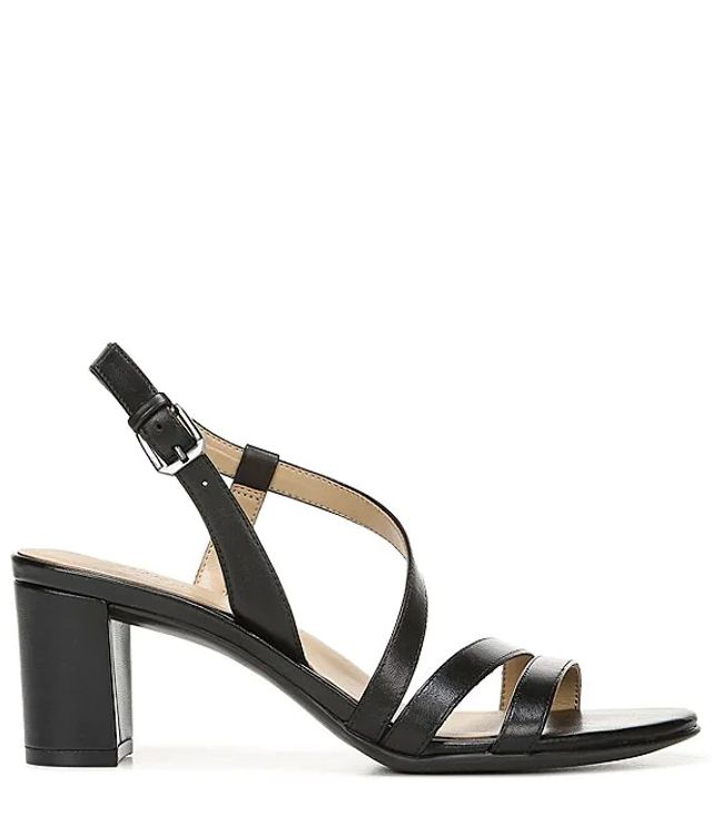 Naturalizer Vanessa Strappy Leather Dress Sandals | Brazos Mall