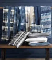 Nautica Addison Plaid Cotton Reversible Quilt Mini Set