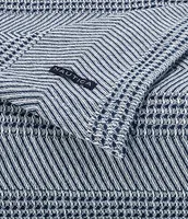 Nautica Chevron Stripe Cotton Bed Blanket