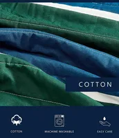 Nautica Knots Cove Cotton Reversible Mini Quilt Set