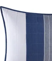 Nautica Stripe Swale Reversible Pillow Sham