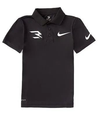 Nike 3BRAND By Russell Wilson Big Boys 8-20 Short-Sleeve Dri-FIT Polo Shirt