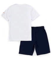 Nike 3BRAND By Russell Wilson Big Boys 8-20 Three X Short Set