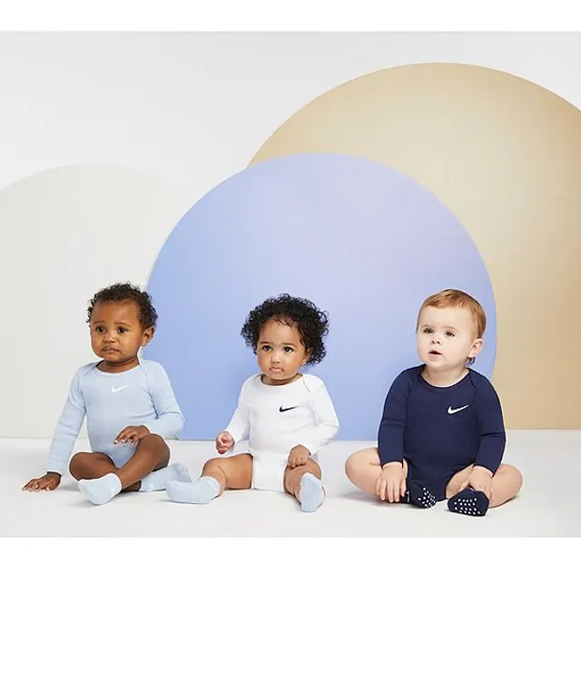 Nike Baby Essentials Long Sleeve 3-Pack Bodysuits