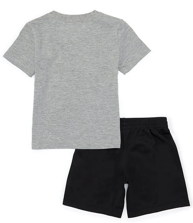 Nike Little Boys 2T-7 Short Sleeve Just Do It Logo T-Shirt & Coordinating  Shorts Set