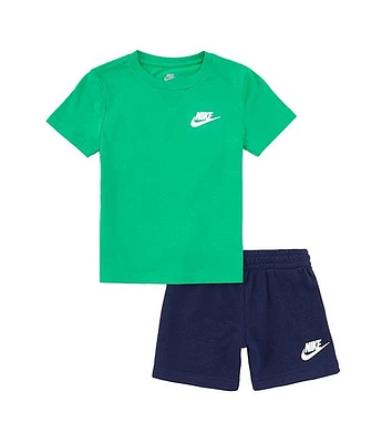 Nike Little Boys 2T-7 Short Sleeve Paint T-Shirt & Set