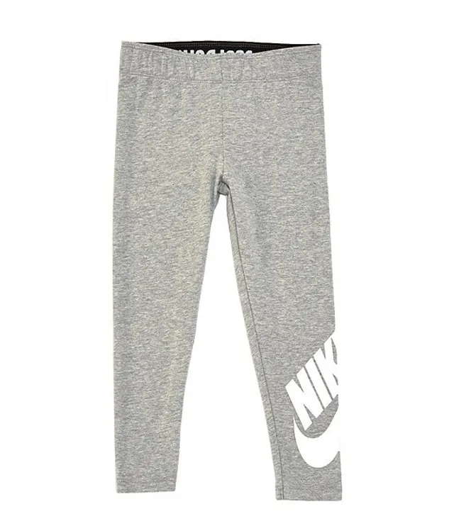 Nike Little Girls 2T-7 Long Sleeve Crew Neck Pullover Graphic Fleece Top  and Jogger Pants Set
