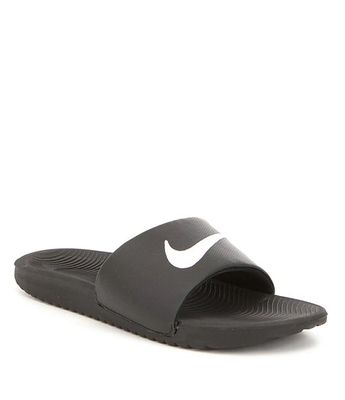 Men's Kawa Synthetic Cushioned Sole Slide On Banded Sandals