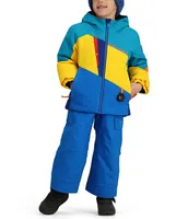 Obermeyer Little Boys 2T-8 Long Sleeve Orb Hooded Snow Ski Jacket