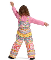 Obermeyer Little/Big Girls 2T-8 Daisy Dreams Print Snoverall Bib Pants