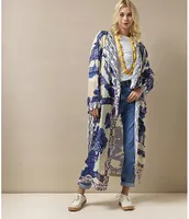 One Hundred Stars Giant Willow Woven Wrap Robe