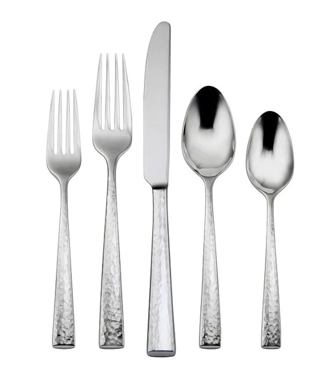 Oneida Michelangelo Traditional 45-Piece Stainless Steel Flatware Set