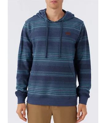 O'Neill Bavaro Stripe Long-Sleeve French Terry Hoodie