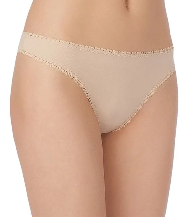 Cabana Cotton Seamless Hi Cut Brief Underwear - Champagne – On