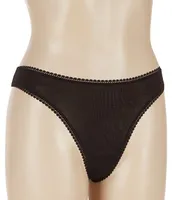 OnGossamer Mesh Thong