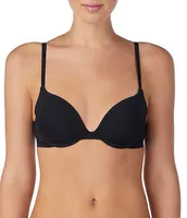 OnGossamer Sleek Micro Plunge Contour Adjustable Push-Up Bra