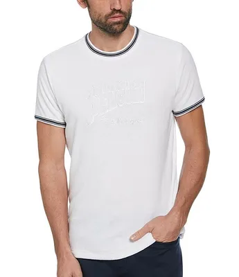 Original Penguin French Terry Logo Ringer Short Sleeve T-Shirt