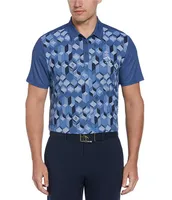 Original Penguin Short Sleeve Novelty Print Polo Shirt