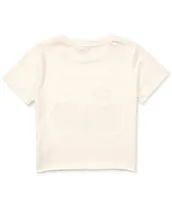 Originality Big Girls 7-16 Short Sleeve Outer Banks NC Bronco Cropped T-Shirt
