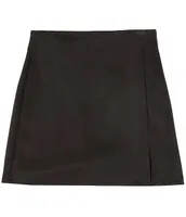 Originality Big Girls 7-16 Faux Suede Skirt