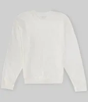 Originality Big Girls 7-16 Long Sleeve Malibu Fleece Sweatshirt