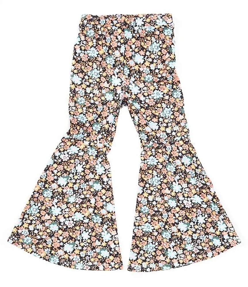 Girls' Floral flare leggings I