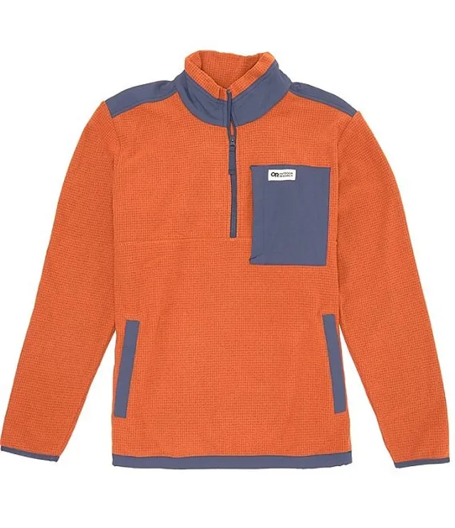 The North Face Pali Long Sleeve Color Block Quarter-Snap Fleece Pullover