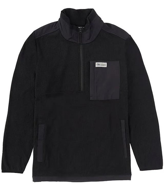 The North Face Pali Long Sleeve Color Block Quarter-Snap Fleece