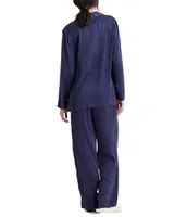 Papinelle Audrey Washable Silk Full-Length Pajama Set