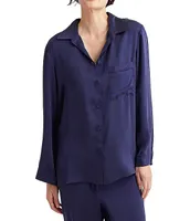 Papinelle Audrey Washable Silk Full-Length Pajama Set