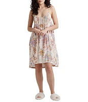 Papinelle Coco Strappy Paisley Print Nightgown