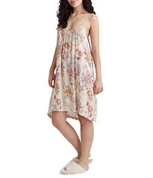Papinelle Coco Strappy Paisley Print Nightgown
