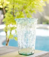 Park Hill Oceana Organic Glass Square Vase