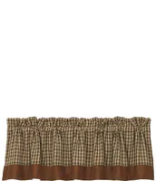 Paseo Road by HiEnd Accents Crestwood Houndstooth Window Valance