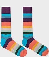 Paul Smith Artist Stripe Crew Socks