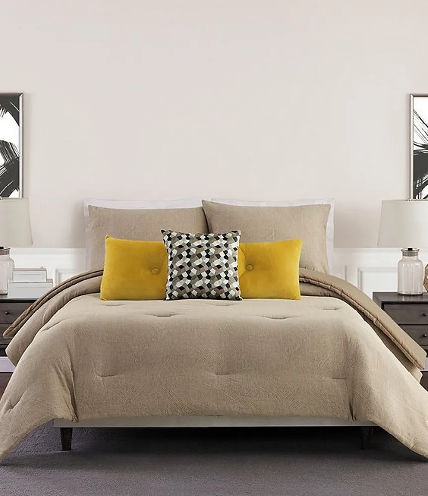Luxury Hotel Elegance Sateen Comforter Mini Set