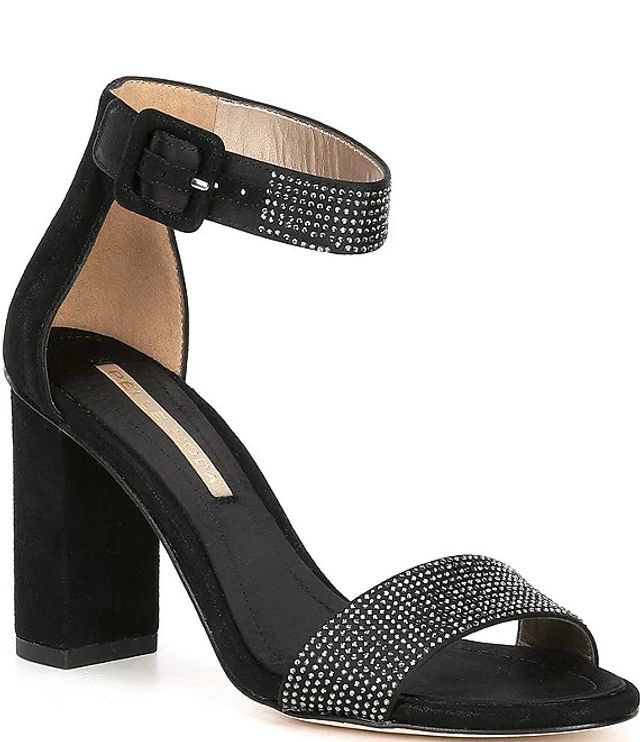 Pelle Moda Zoey 2 Suede Crystal Embellished Dress Sandals | The Shops at  Willow Bend