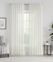 Perfect Pair Garrison Clip Sheer Drapery Panel