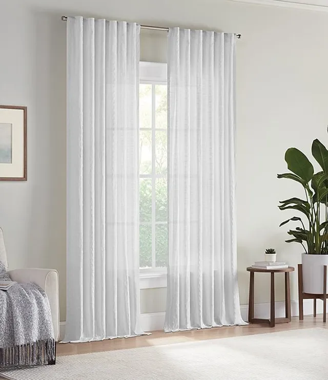 Regal Home Spiral Sheer Grommet Top Set of 2 Curtain Panel - JCPenney