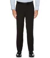 Perry Ellis Big & Tall Slim-Fit Non-Iron Solid Stretch Flat Front Suit Separates Dress Pants
