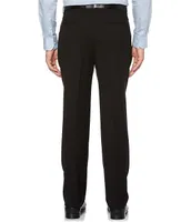 Perry Ellis Big & Tall Slim-Fit Non-Iron Solid Stretch Flat Front Suit Separates Dress Pants