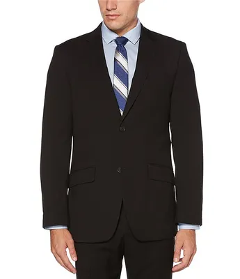 Perry Ellis Big & Tall Solid Performance Stretch Suit Separates Jacket