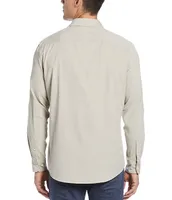 Perry Ellis Corduroy Long Sleeve Woven Shirt
