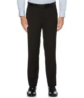 Perry Ellis Non-Iron Solid Stretch Suit Separates Flat-Front Dress Pants